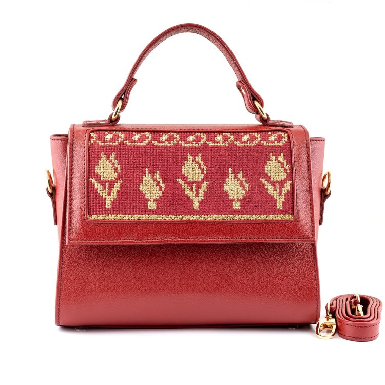 Golden Tulips Handbag