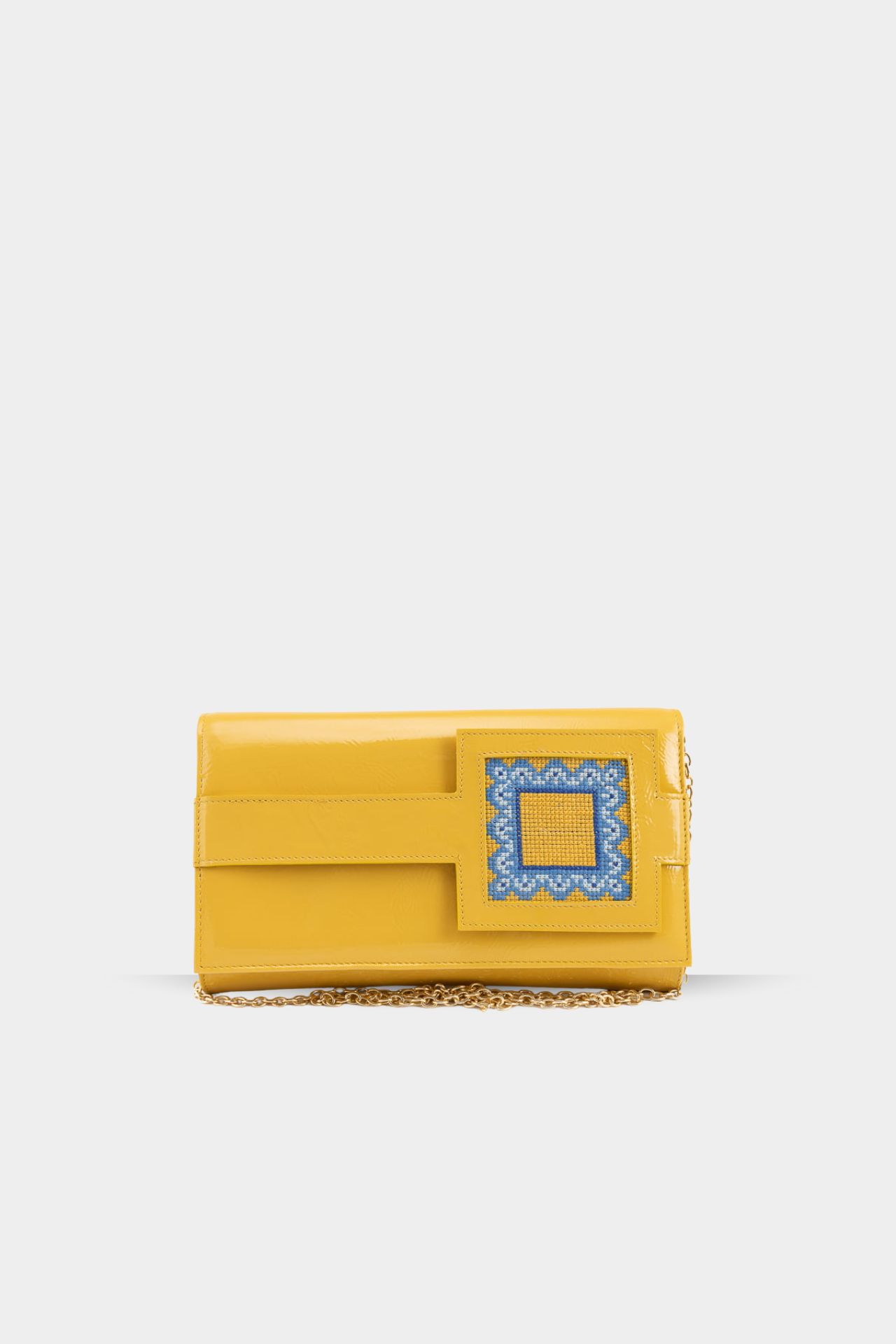 Flower Box / Yellow Handbag