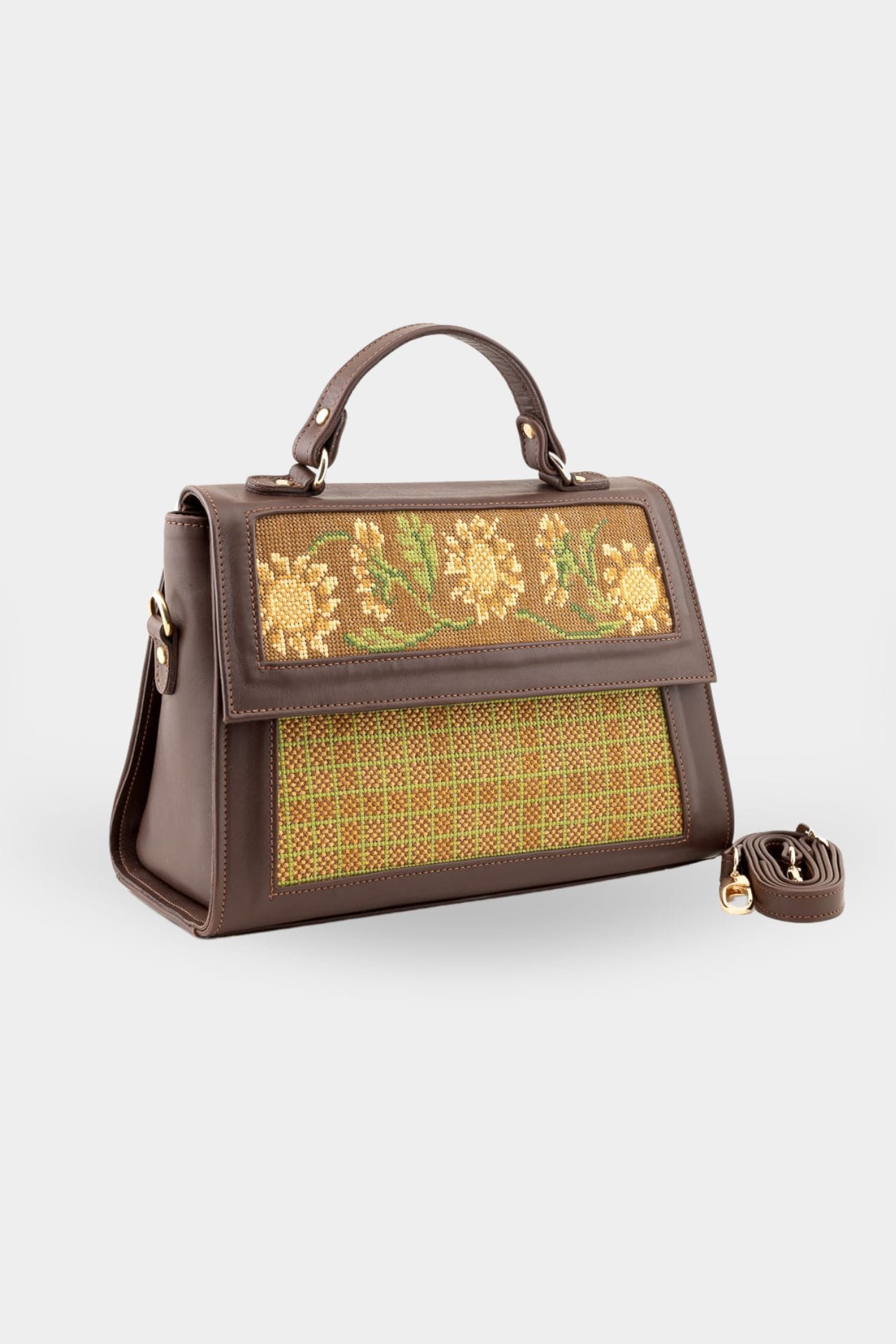Flowers On The Fence Handbag - Image 3