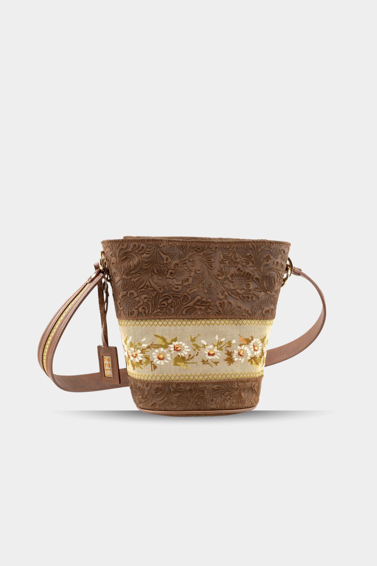 Bucket Full Of Flowers Handbag