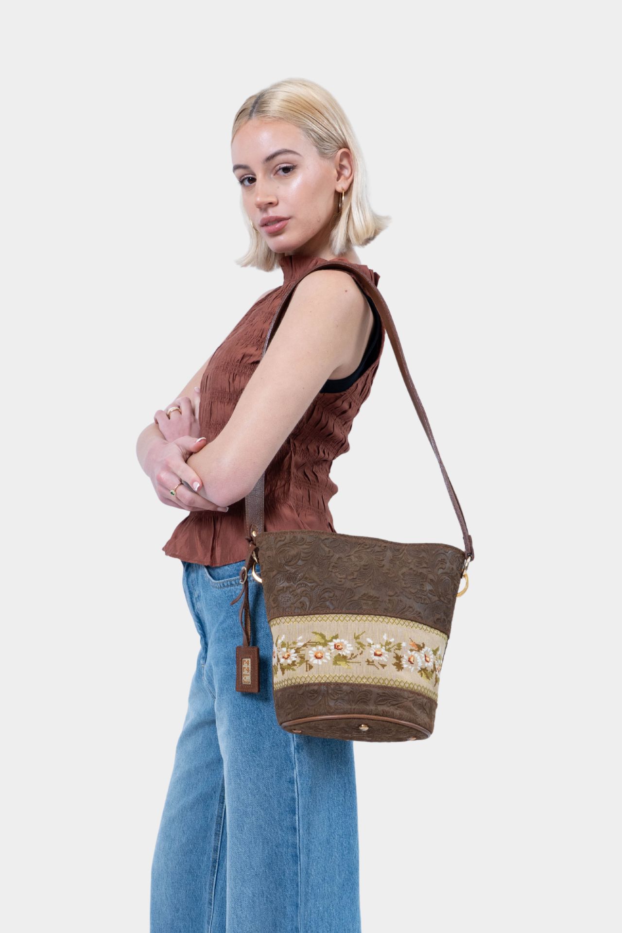 Bucket Full Of Flowers Handbag - Image 7